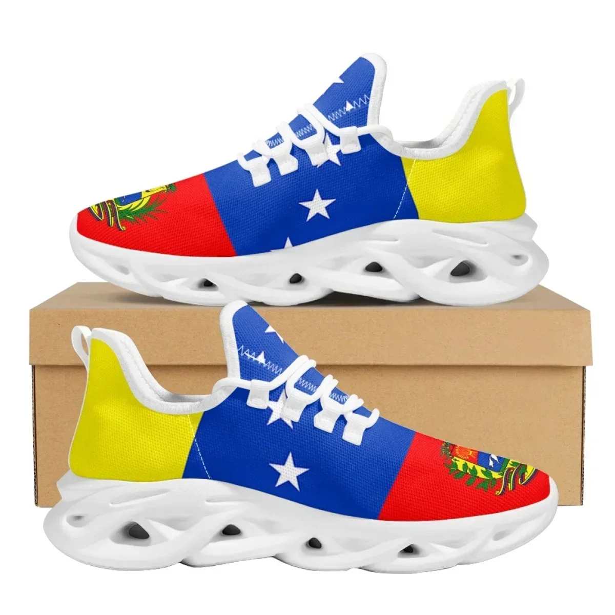 Women'S Fashion Running Shoes - Sepatu Bendera Venezuela untuk Wanita Pria