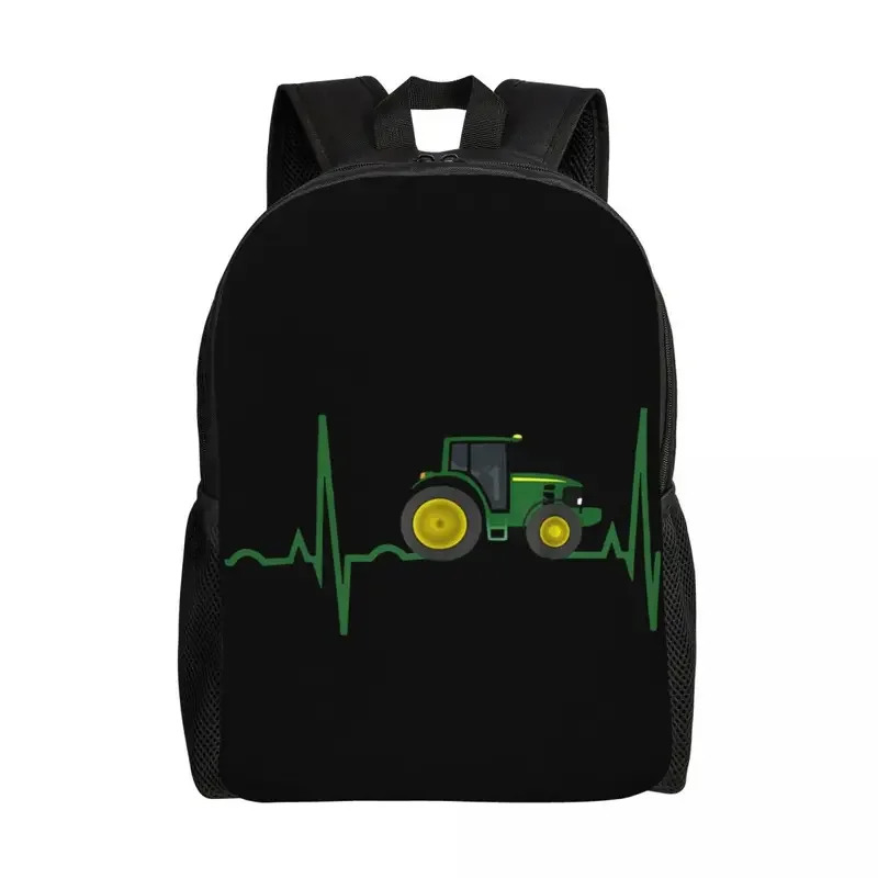 Women'S Fashion Hoodie - Ransel Laptop Tractor Heartbeat Tas Buku