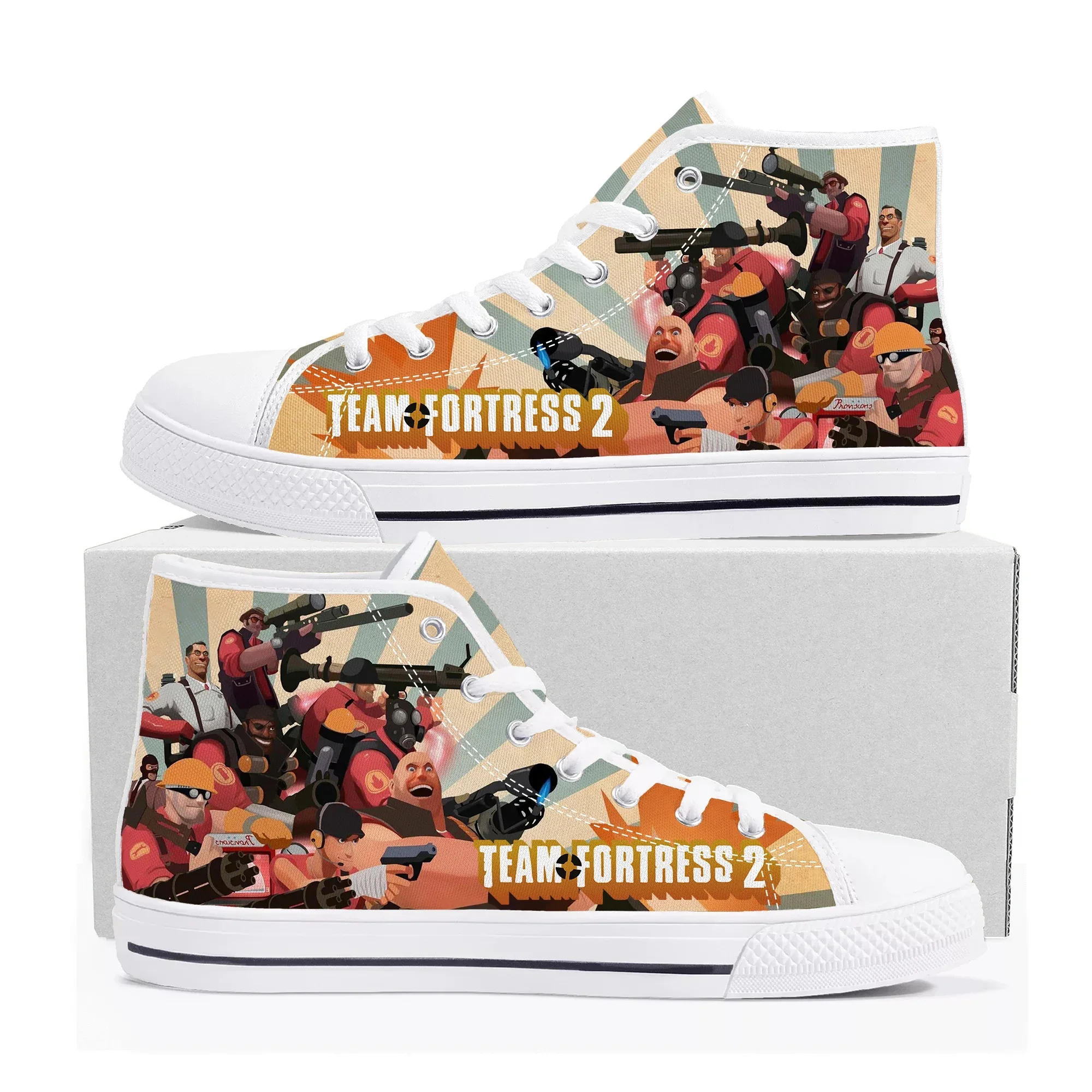 Women'S Fashion Business Casual - Sepatu Kets Tinggi Team Fortress 2