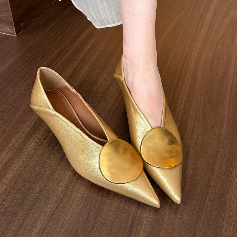 Women'S Fashion Footwear - Sepatu Wanita Flat Slip On Ujung