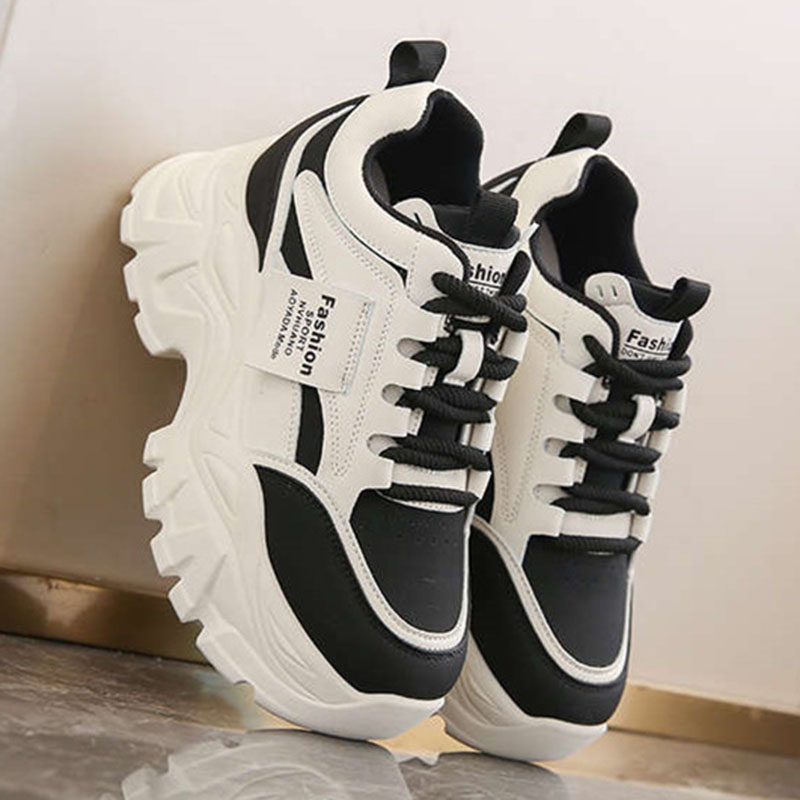 Women'S Fashion Spring 2025 - Sepatu Sneakers Platform Fashion Terbaru Penambah