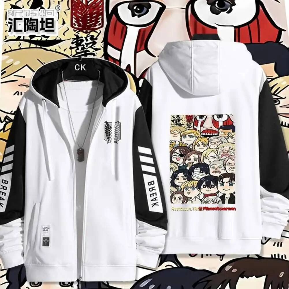 Women'S Fashion Hoodie - Ackerman Levi Mikasa·Ackerman Eren Jaeger Kostum