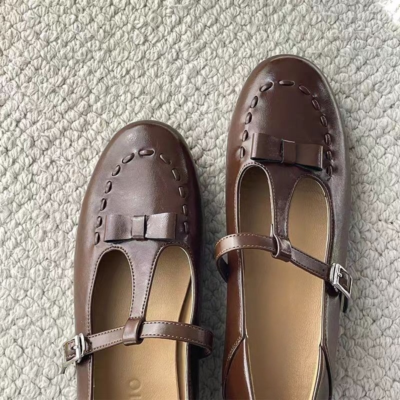 Sepatu Mary Jane Tali Prancis  - Women'S Fashion Spring 2025 ulasan dan harga