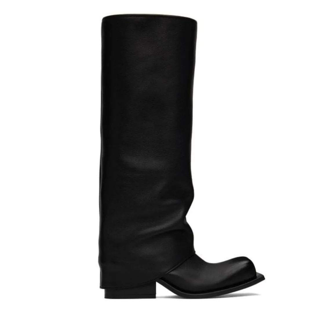 Sepatu Boots Wanita Hak Tebal  - Women'S Fashion Trousers ulasan dan harga