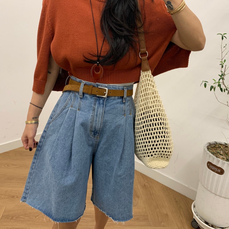 Celana Jeans Pendek Wanita Mod - Women'S Fashion Trousers ulasan dan harga