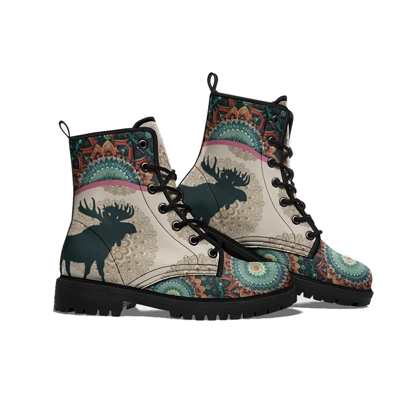 Sepatu bot motif modis dan ser - Women'S Fashion Business Casual ulasan dan harga
