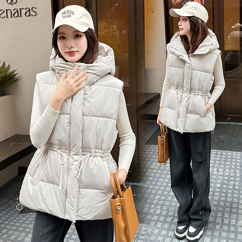 Rompi Jaket Musim Dingin Wanit - Puffer Vest Fashion Women ulasan dan harga
