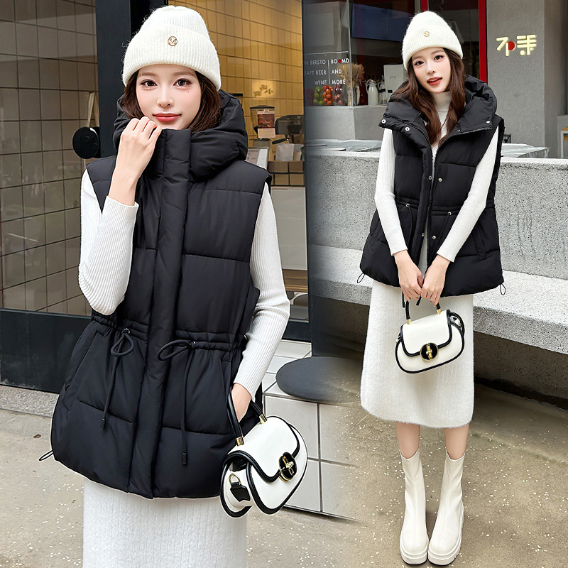 Rompi Jaket Musim Dingin Wanit - Puffer Vest Fashion Women ulasan dan harga
