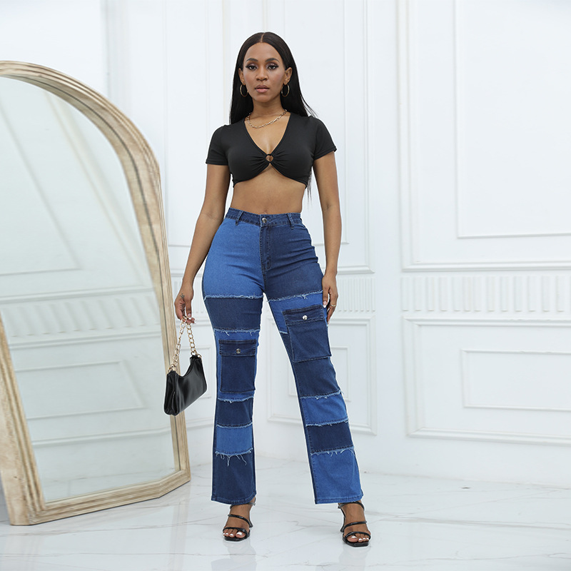 Celana Jeans Multi-Kantong Gay - Women'S Fashion Utility Pants ulasan dan harga