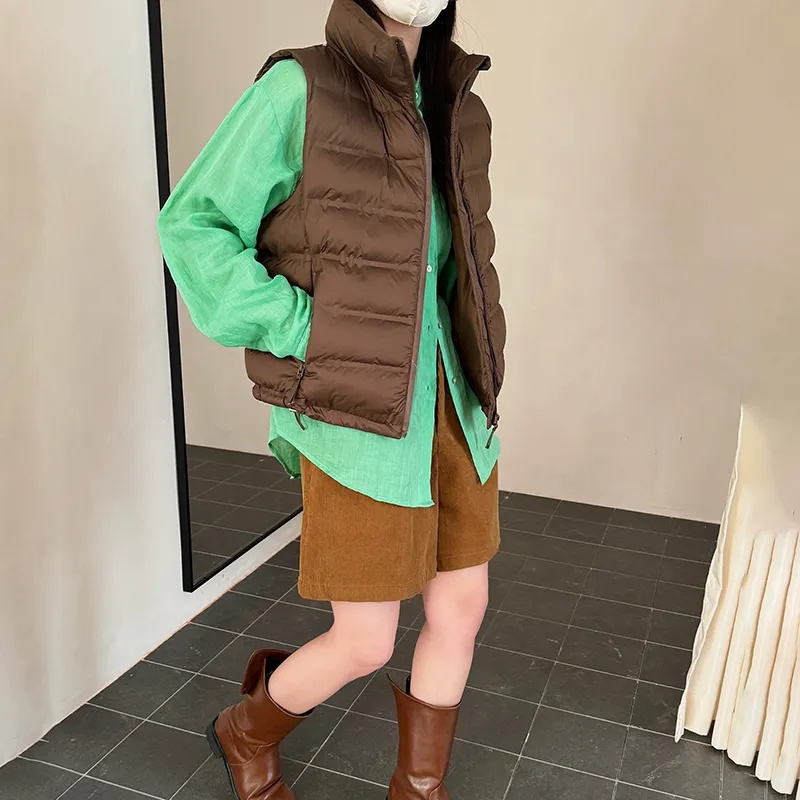 Rompi Puff Baru 2025 Jaket Puf - Puffer Vest Fashion Women ulasan dan harga