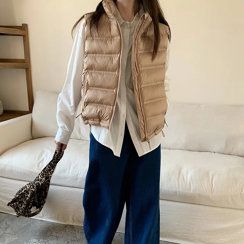Rompi Puff Baru 2025 Jaket Puf - Puffer Vest Fashion Women ulasan dan harga