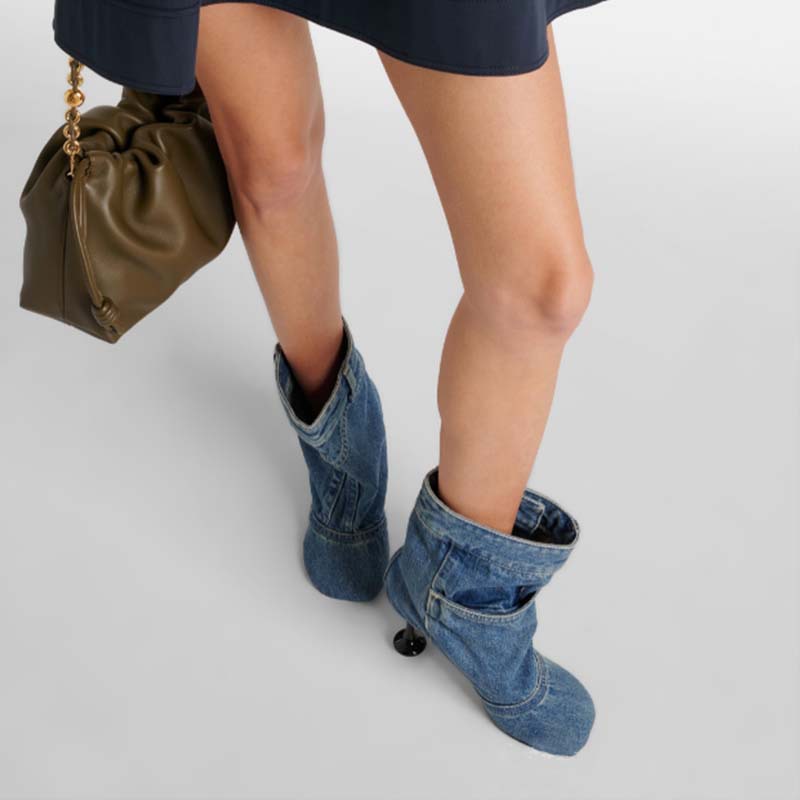 Sepatu bot wanita hak tinggi g - Women'S Fashion Trousers ulasan dan harga