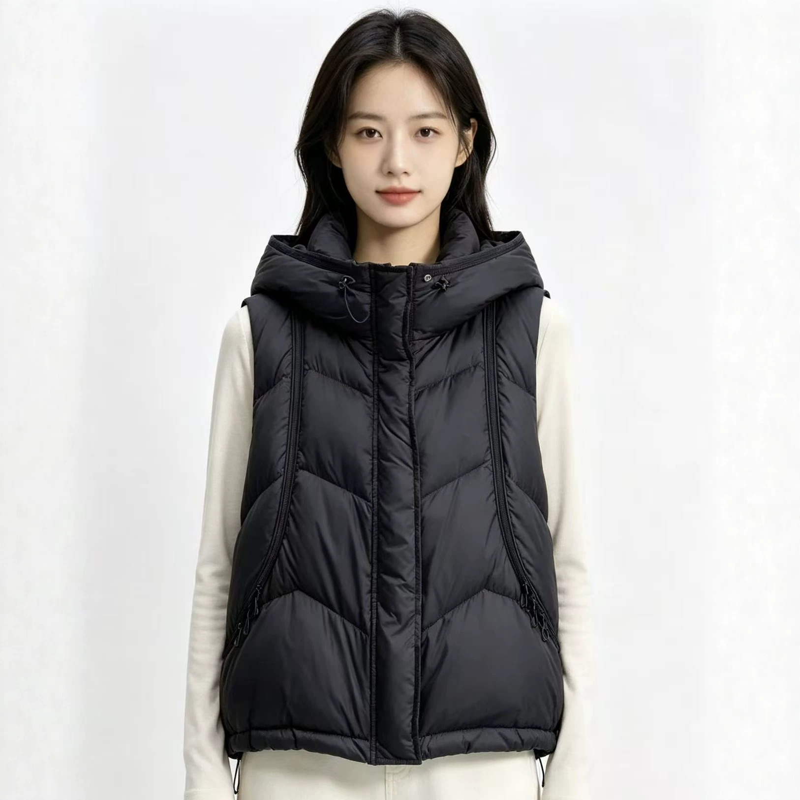 Rompi Wanita Musim Gugur Musim - Puffer Vest Fashion Women ulasan dan harga