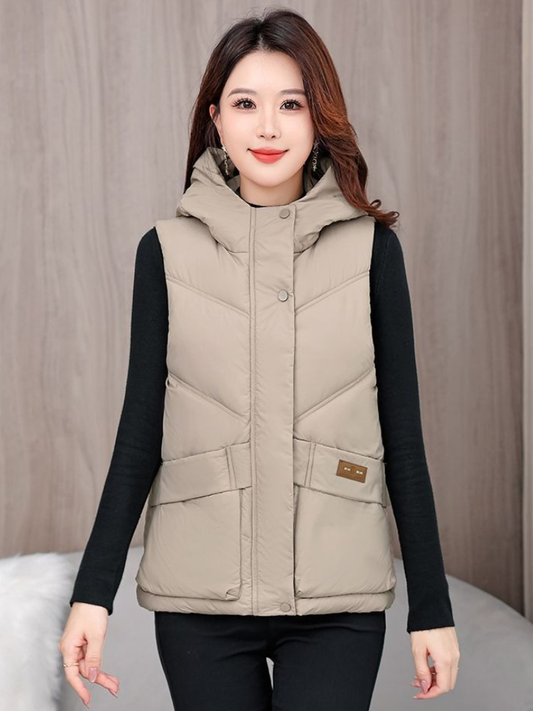 Rompi Puffer Oversize Modis Mu - Puffer Vest Fashion Women ulasan dan harga