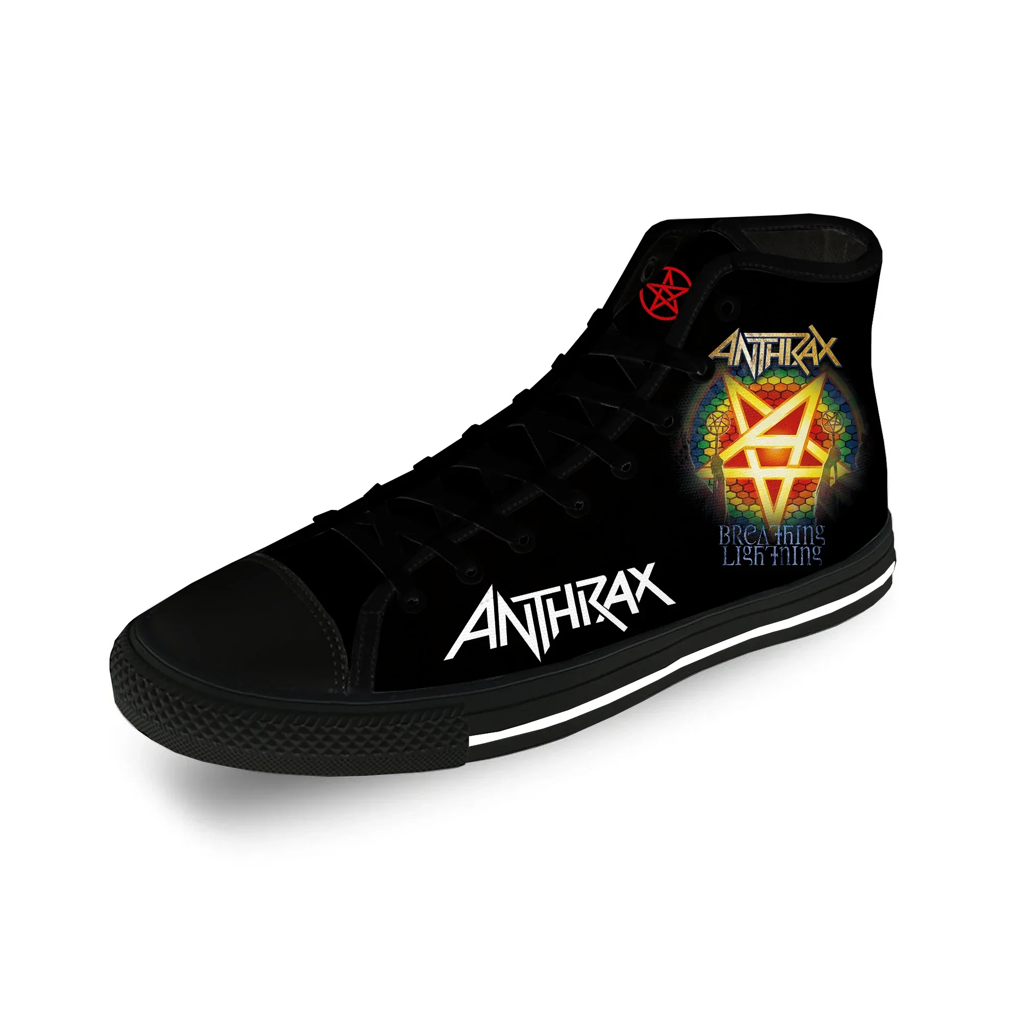 Anthrax Rock Band Sepatu Kanva - Women'S Fashion Business Casual ulasan dan harga
