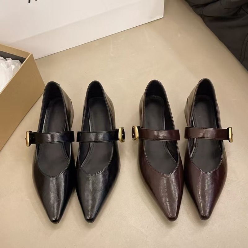 Sepatu wanita hak rendah berba - Women'S Fashion Spring 2025 ulasan dan harga