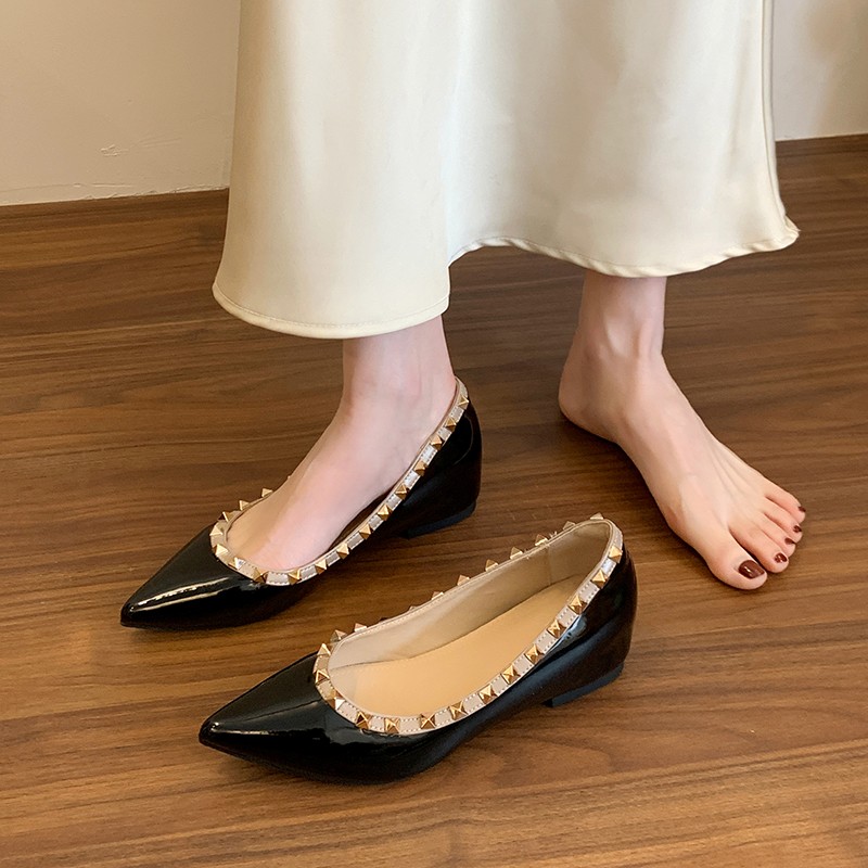Sepatu hak tinggi ujung lancip - Women'S Fashion Business Casual ulasan dan harga