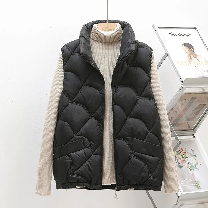 Rompi Puff Baru 2025 Jaket Puf - Puffer Vest Fashion Women ulasan dan harga