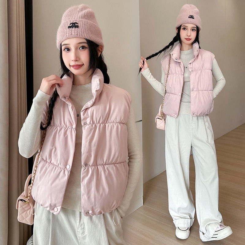 Tank Top Tanpa Lengan Musim Di - Puffer Vest Fashion Women ulasan dan harga
