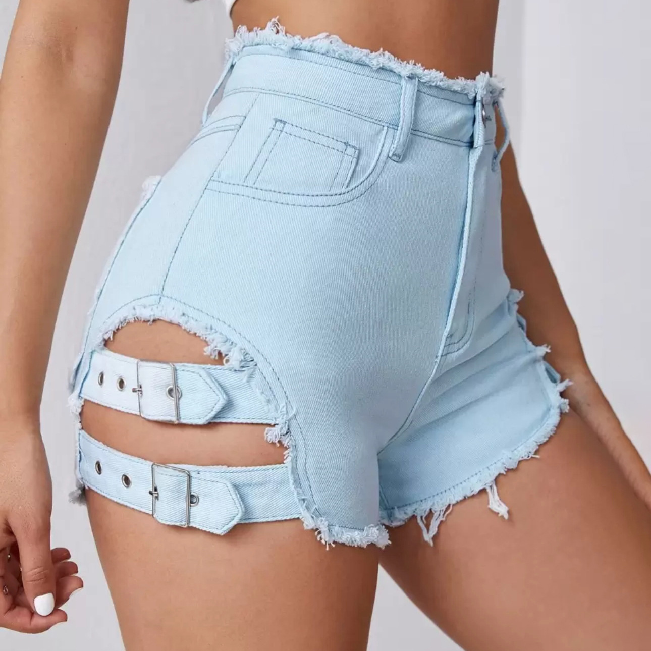 Celana Pendek Denim Wanita Pin - Women'S Fashion Trousers ulasan dan harga