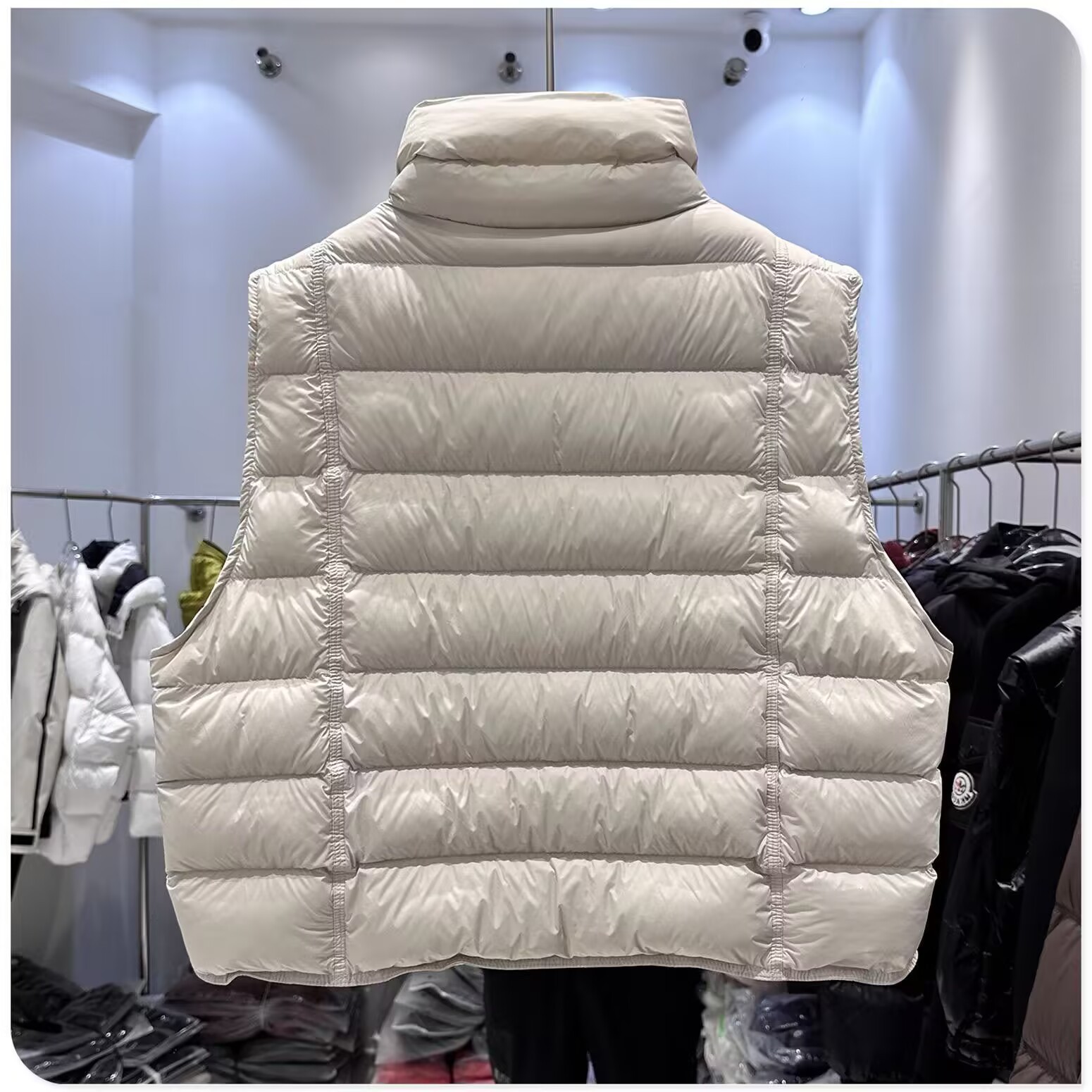 Jaket Vest Pendek Longgar Kera - Puffer Vest Fashion Women ulasan dan harga