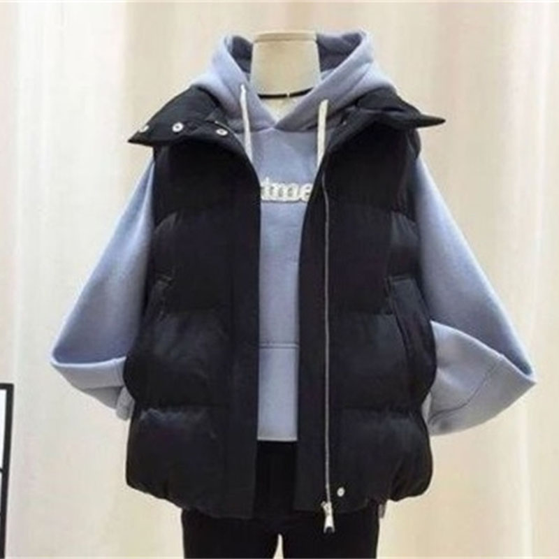 Jaket Rompi Pendek Wanita Mode - Puffer Vest Fashion Women ulasan dan harga