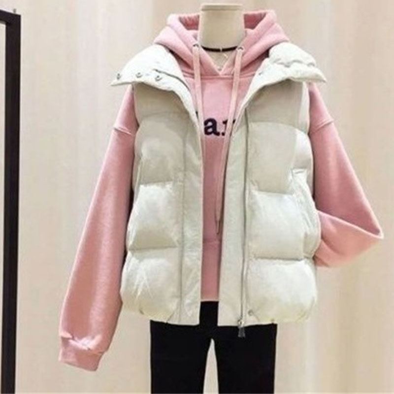 Jaket Rompi Pendek Wanita Mode - Puffer Vest Fashion Women ulasan dan harga