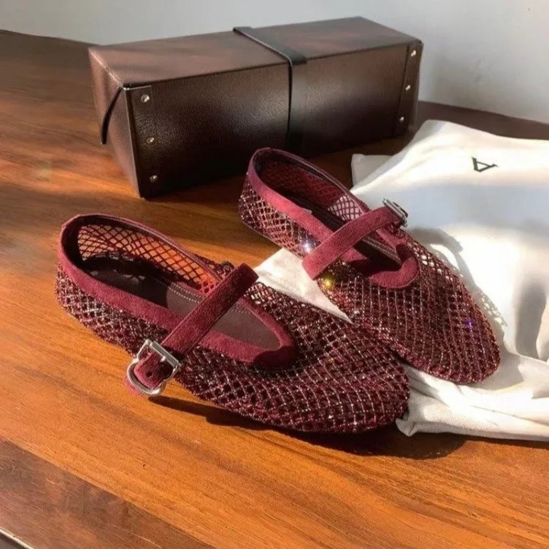 Sandal Baotou Berhias Rhinesto - Women'S Fashion Footwear ulasan dan harga