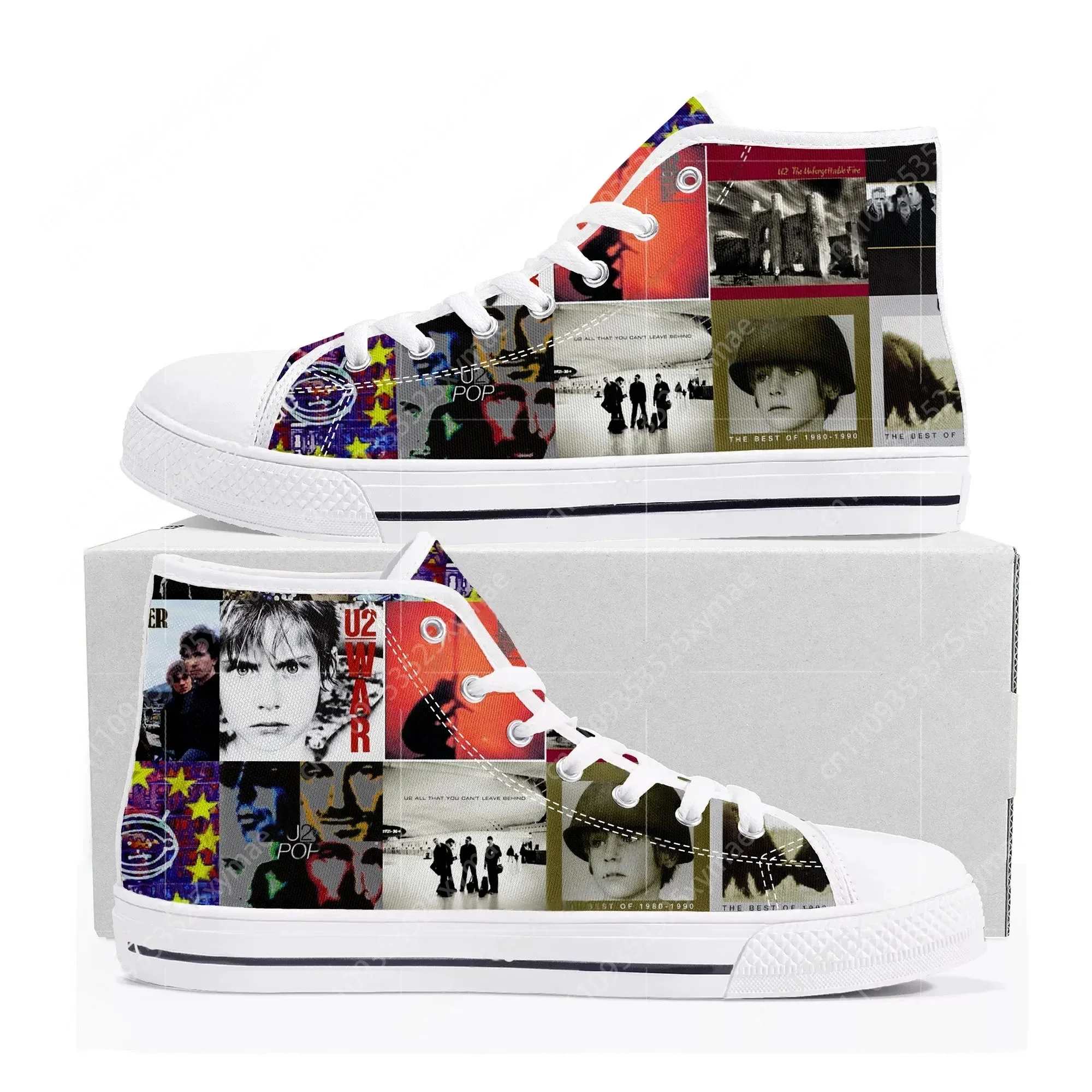 U2 Rock Band Fashion Punk High - Women'S Fashion Business Casual ulasan dan harga