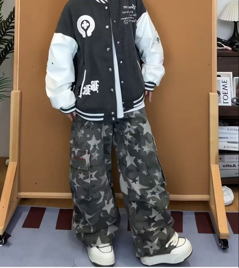 Celana Cargo Wanita Motif Camo - Women'S Fashion Utility Pants ulasan dan harga