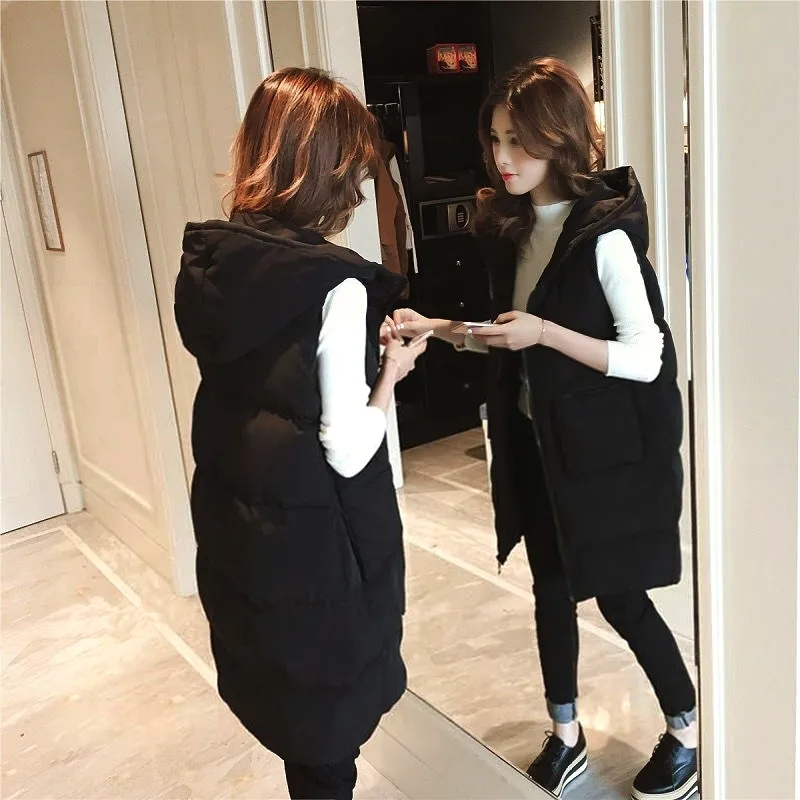 2026 Jaket Tanpa Lengan Musim  - Puffer Vest Fashion Women ulasan dan harga
