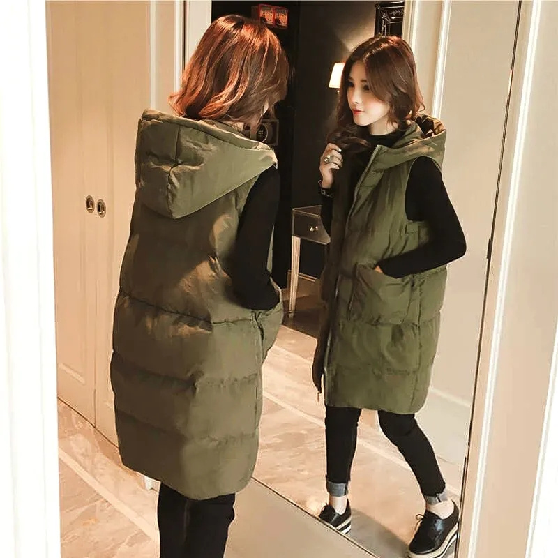 2026 Jaket Tanpa Lengan Musim  - Puffer Vest Fashion Women ulasan dan harga