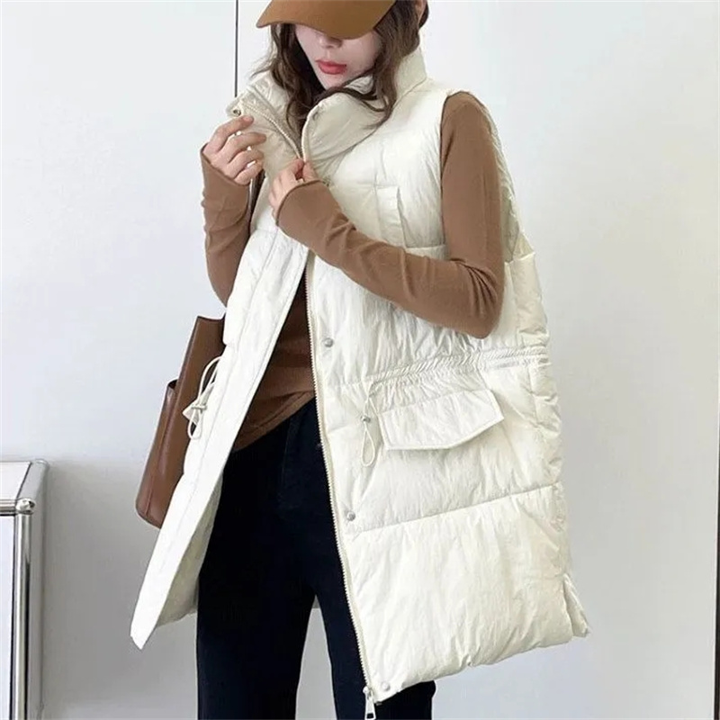 Jaket Puffer longgar untuk wan - Puffer Vest Fashion Women ulasan dan harga