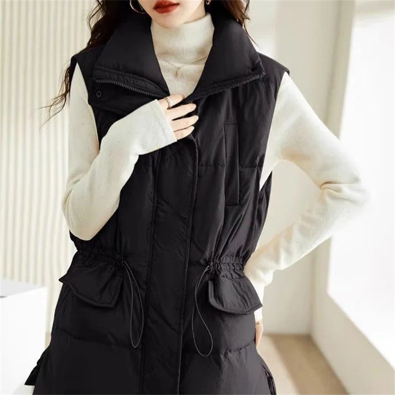 Jaket Puffer longgar untuk wan - Puffer Vest Fashion Women ulasan dan harga